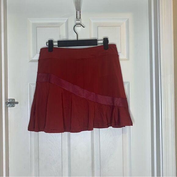Ekouaer Maroon Golf Skort Size Large - Picture 5 of 13